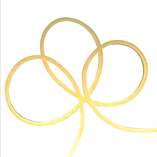 Northlight 18ft Flexible Rope Led Commercial Grade Warm White Yellow Wire String Lights