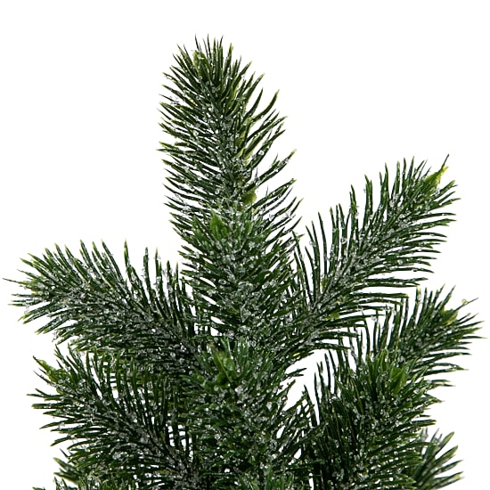 Northlight 10" Mini Iced Pine Artificial 1 Foot Pine Christmas Tree