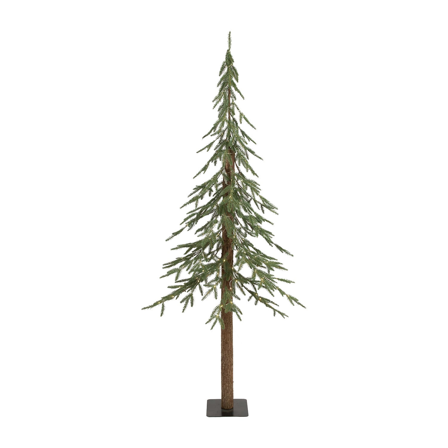 Northlight 6ft Pre Lit Medium Alpine 6 Foot Pine Christmas Tree