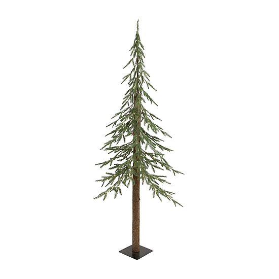 Northlight 6ft Pre Lit Medium Alpine 6 Foot Pine Christmas Tree