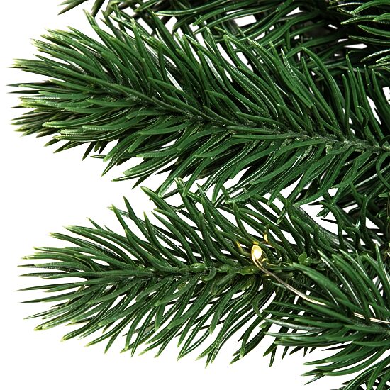 Northlight 24" Pre Lit Battery Operated Lush Pine Wreath