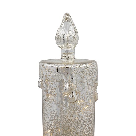 Northlight 13" Led Lighted Dripping Flameless Candle