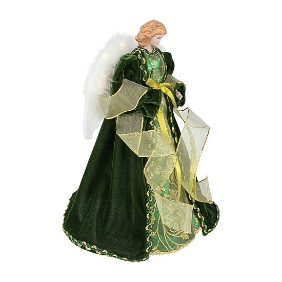 Northlight 14" Angel With Lighted Wings Christmas Tree Topper