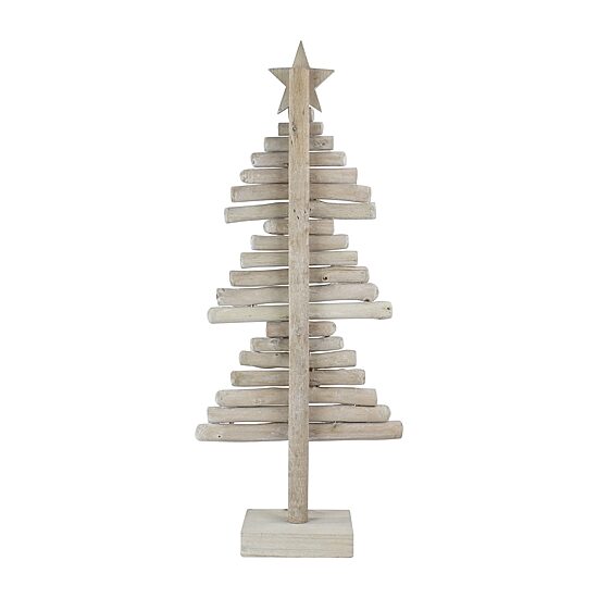 Northlight 26" Rustic Wooden With Star 2 Foot Christmas Tree