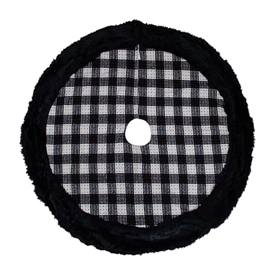 Northlight 48" Buffalo Plaid Indoor Tree Skirt