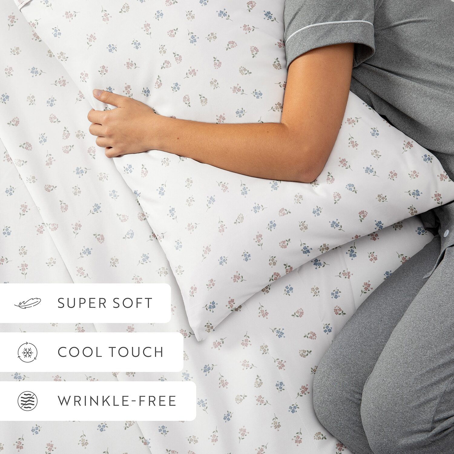 Casual Comfort Ditsy Floral Sheet Set