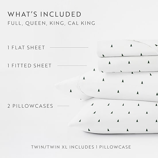 Casual Comfort Christmas Patterns Holiday Sheet Set