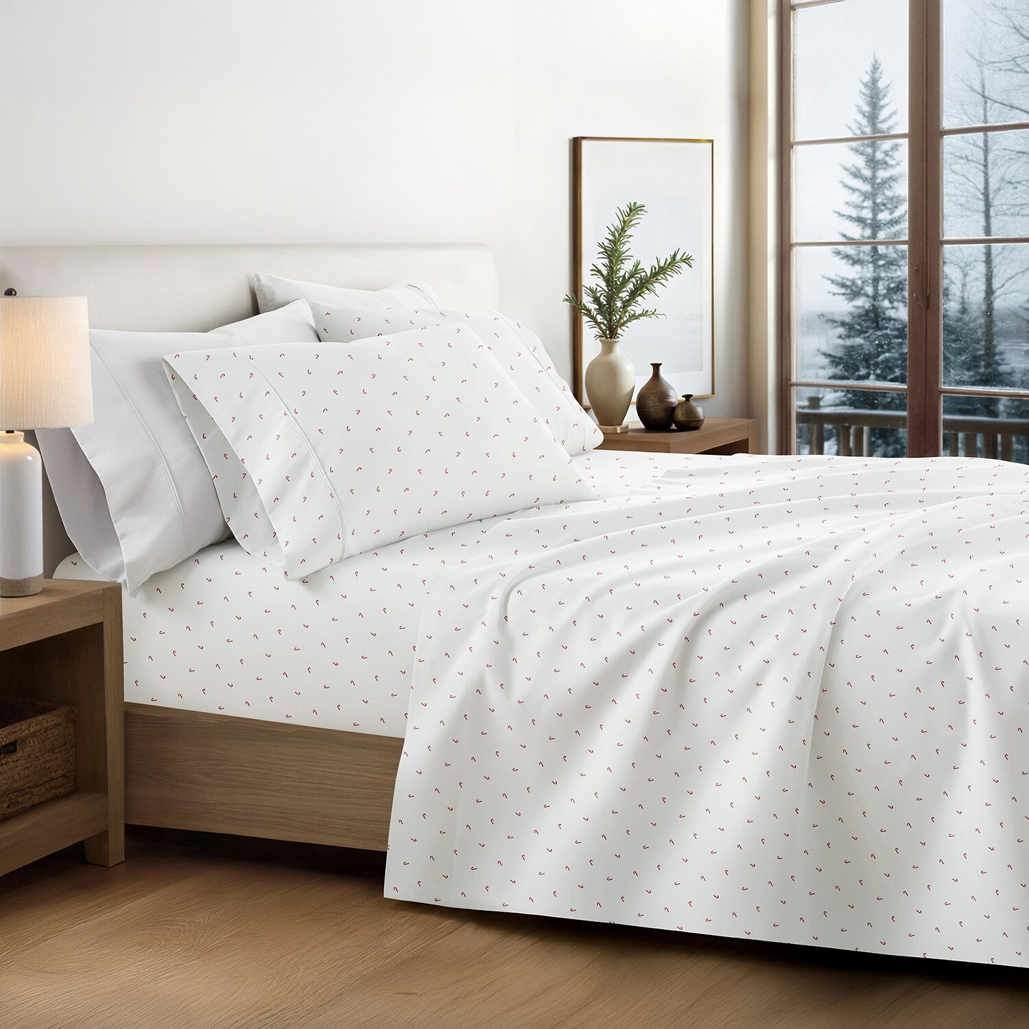 Casual Comfort Christmas Patterns Holiday Sheet Set