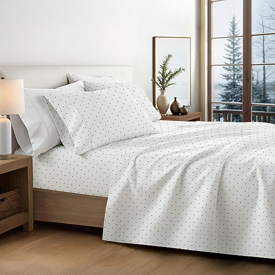 Casual Comfort Christmas Patterns Holiday Sheet Set