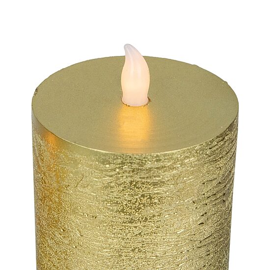 Northlight 9" Led Flickering Flameless Pillar Flameless Candle