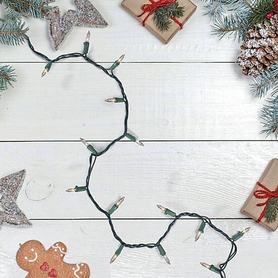Northlight 92ft 450ct Incandescent Clear Mini String Lights