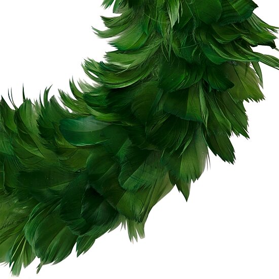 Northlight 15" Wispy Feather Wreath