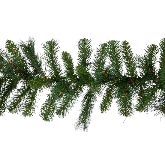 Northlight 9ft Mixed Green Beaver Pine Christmas Indoor Garland