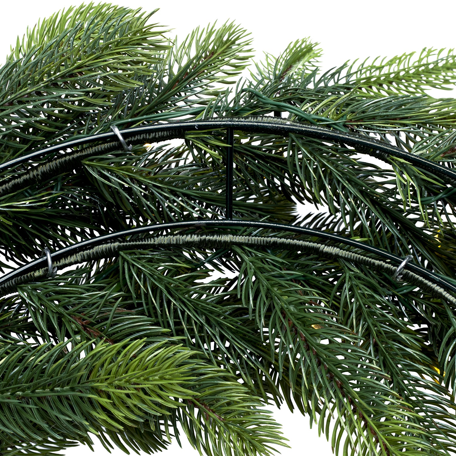 Northlight 24" Battery Operated Led Noble Fir Wreath