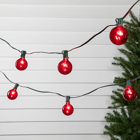 Northlight 9ft 10ct G50 Globe Indoor Outdoor Patio String Lights