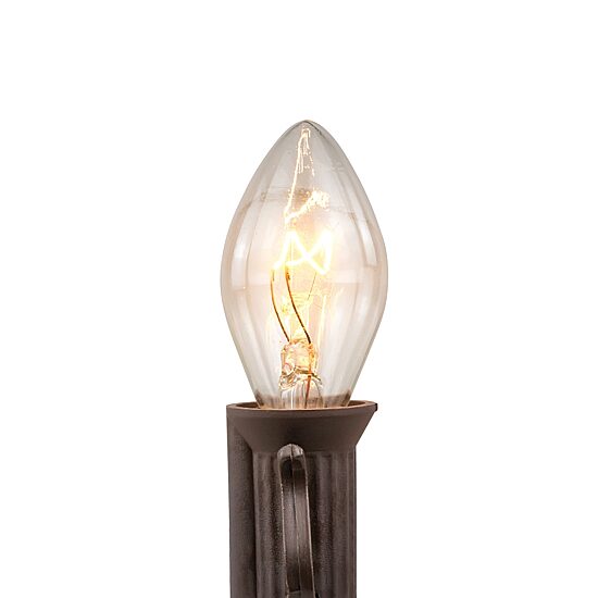 Northlight 24ft 25ct C7 Brown Wire String Lights