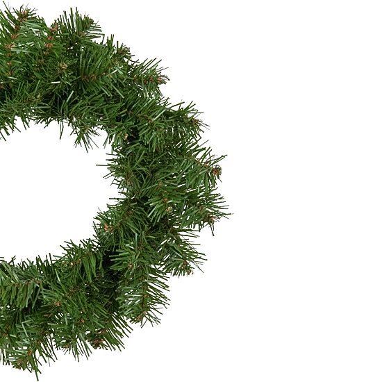 Northlight 24" Deluxe Dorchester Full Pine Wreath