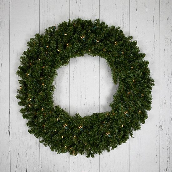 Northlight 36" Prelit Canadian Pine Artificial Wreath