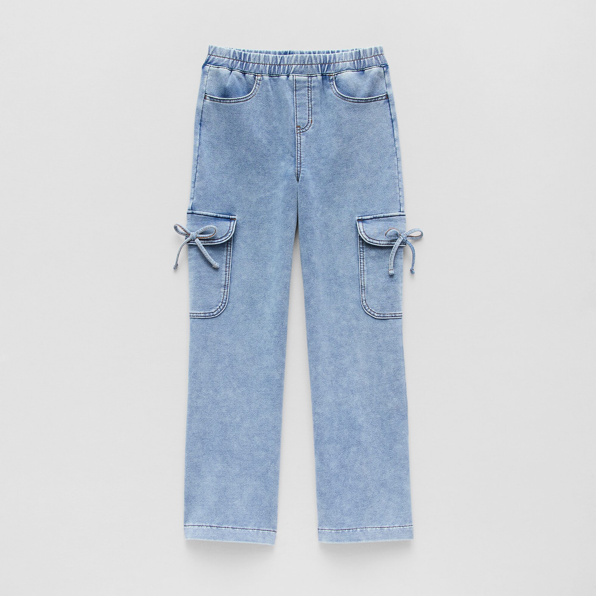 Vanilla Star Big Kid Girls Wide Leg Cargo Pant