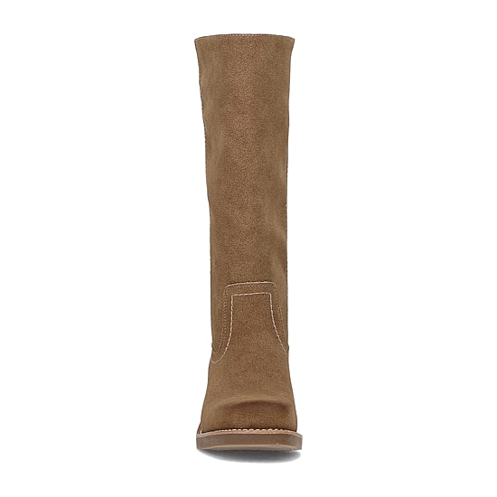 Frye and Co. Womens Miranda Stacked Heel Riding Boots