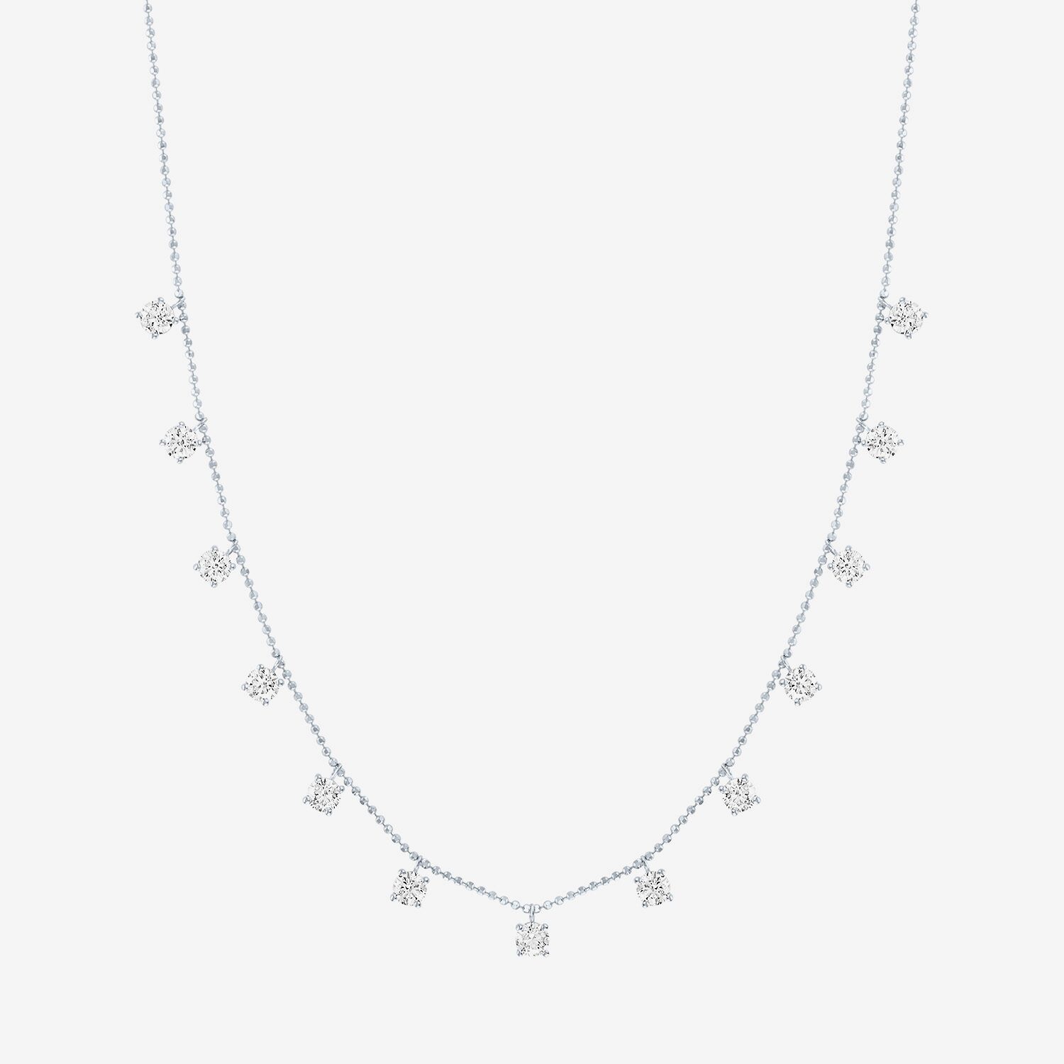 Diamond Addiction (G-H,Si2-I1) Womens 2 CT. T.W. Lab Grown White 10K Gold 18 Inch Pendant Necklace