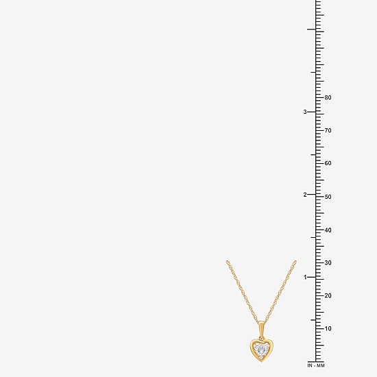 Yes, Please! (G, Si1-Si2) Womens 1/6 CT. T.W. Lab Grown White Diamond 14K Gold Over Silver 2 Pair Jewelry Set