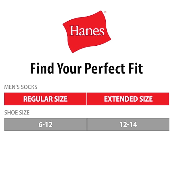 Hanes Ultimate Bonus Pack Mens Multi-Pack 7 Pair Low Cut Socks