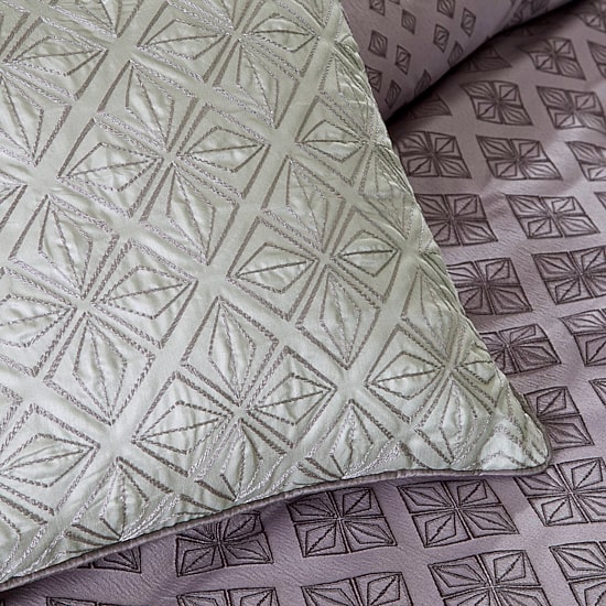 Madison Park Morris Polyester  6-pc. Jacquard Duvet Cover Set