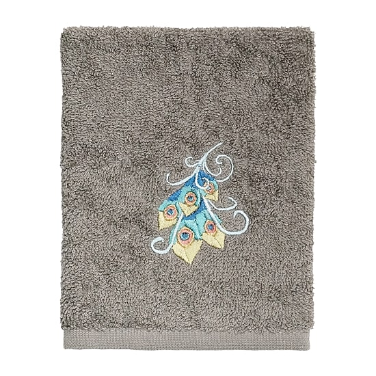Linum Home Textiles Penelope 2-pc. Embellished Washcloth