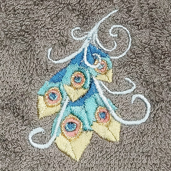 Linum Home Textiles Penelope 2-pc. Embellished Washcloth