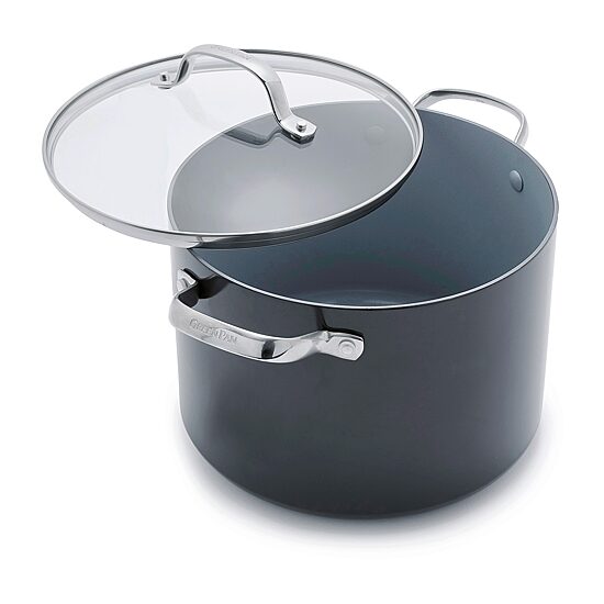 GreenPan Valencia Pro Ceramic Non-Stick 8-qt. Stockpot with Lid