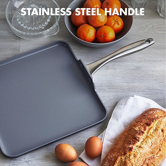 GreenPan Lima Hard Anodized Ceramic Non-Stick 11" Square Griddle
