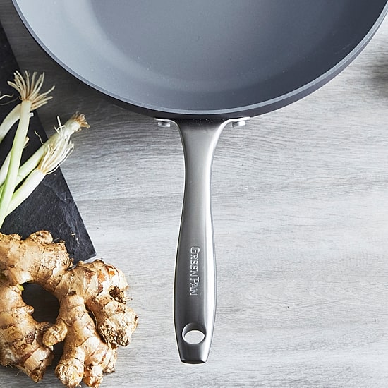 GreenPan Lima Hard Anodized Ceramic Non-Stick 12.5" Open Wok