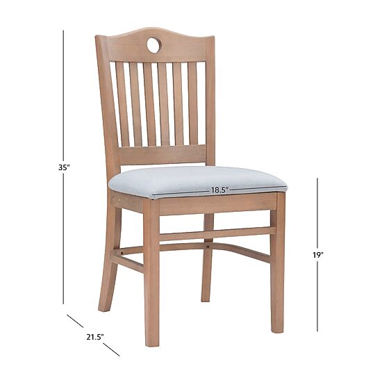 Linon Bethany 2-pc. Upholstered Dining Chair