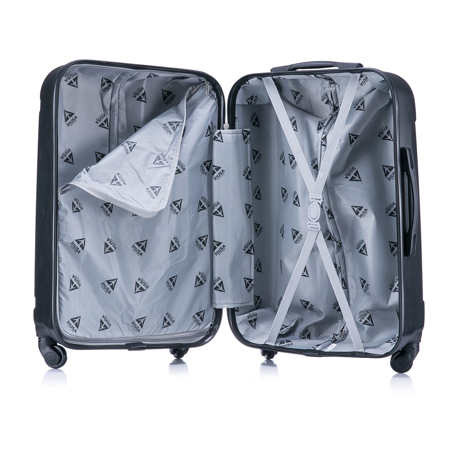 InUSA Pilot 20 Inch Hardside LIGHTWEIGHT Carry-On Spinner Luggage