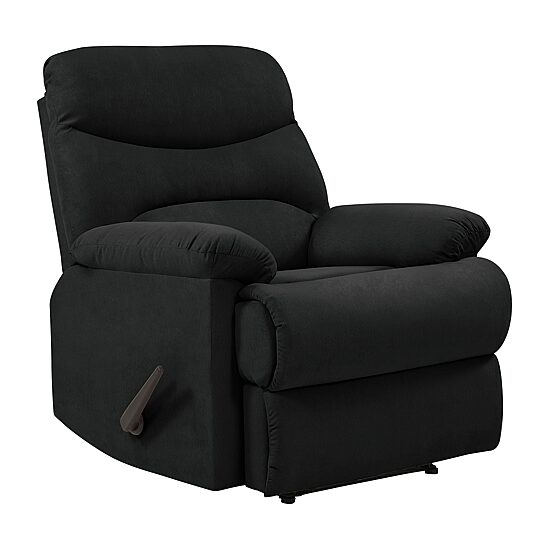 ProLounger Smith Wall Hugger Recliner in Stain Resistant Microfiber with Ultra Padded Armrests