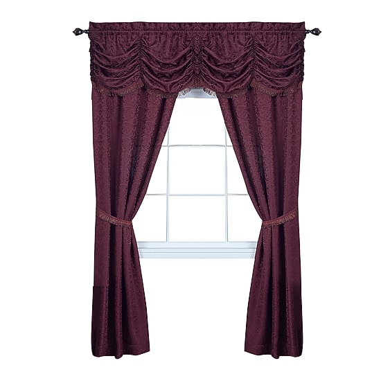 Panache Rod Pocket Light-Filtering Curtain Panel