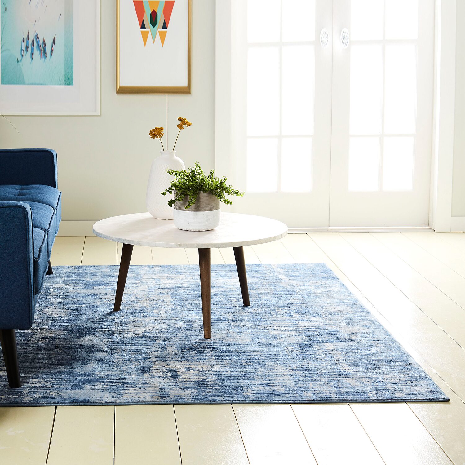 Home Dynamix Melrose Lorenzo Abstract Indoor Rectangular Accent Rug