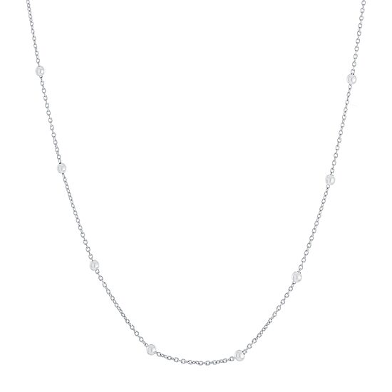 Silver Treasures Made in Italy Sterling Silver 16"- 30" Chain Necklace