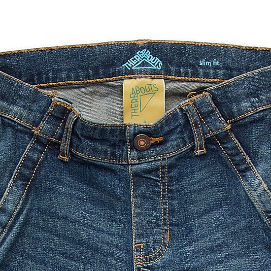 Thereabouts Little & Big Kid Boys Adaptive Adjustable Waist Stretch Fabric Seated Slim Fit Jean