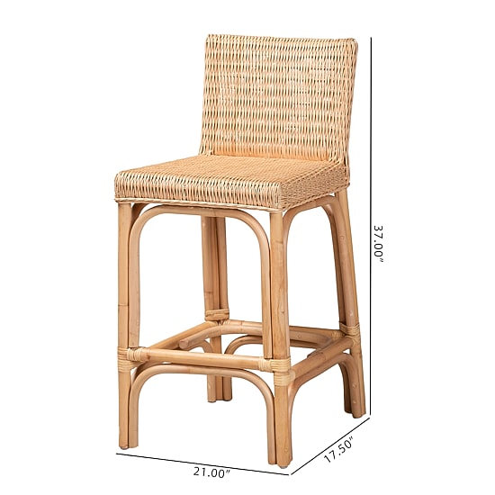Athena Dining Collection Counter Height Bar Stool
