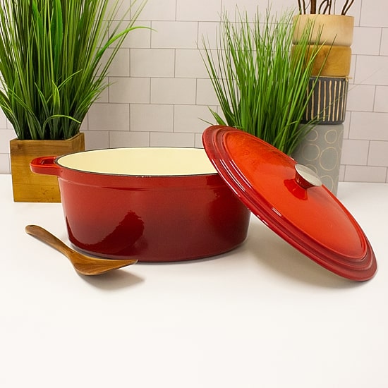 BergHOFF® Neo 8-qt. Oval Cast Iron Casserole Dish