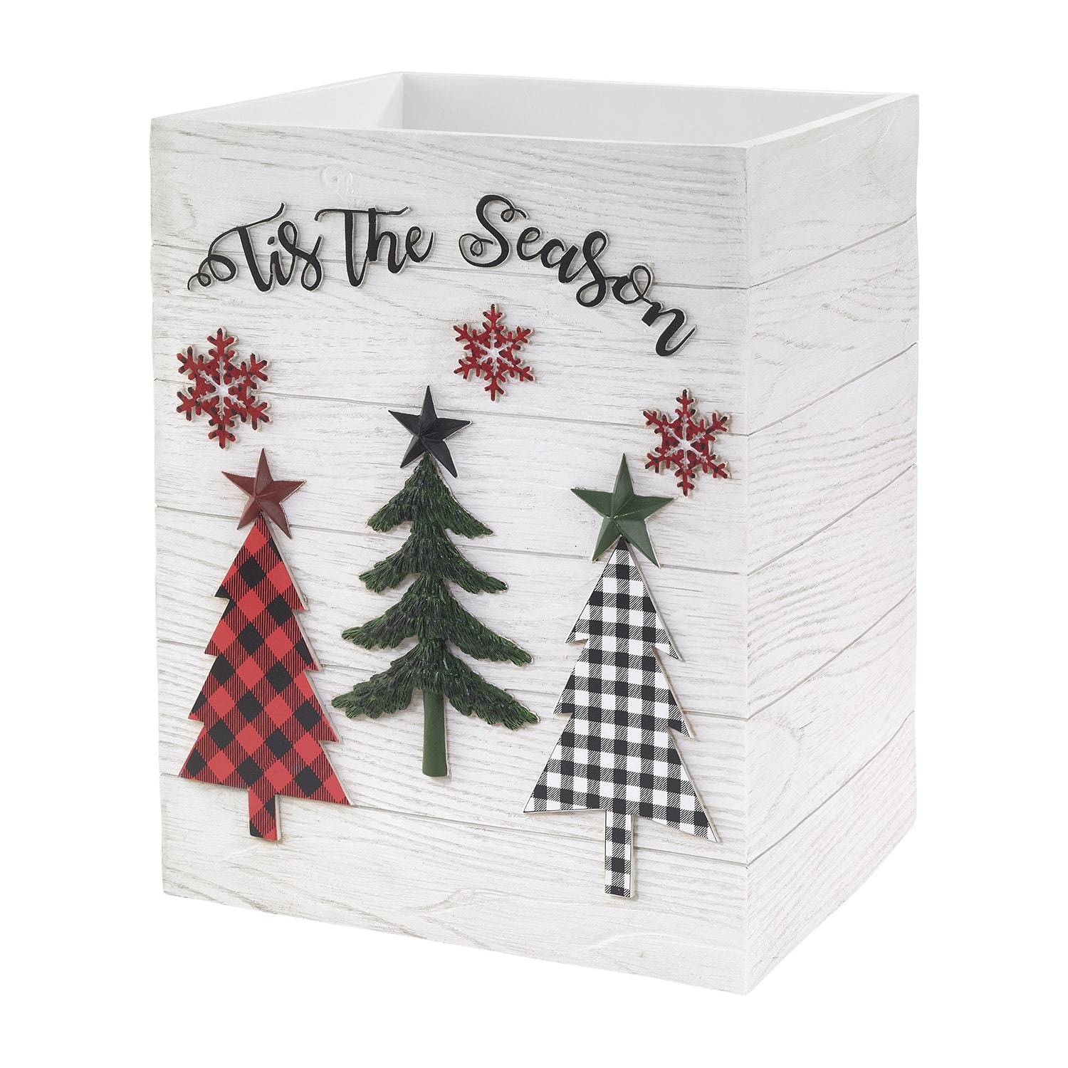 Avanti Tis The Season Trash Can
