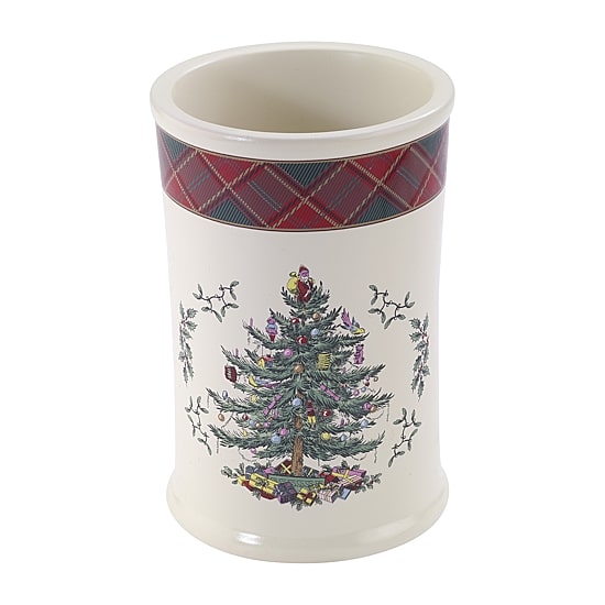 Spode Christmas Tree Tartan Tumbler