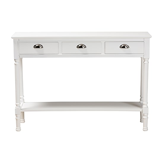 Garvey Living Room Collection 3-Drawer Console Table