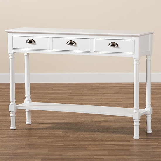 Garvey Living Room Collection 3-Drawer Console Table