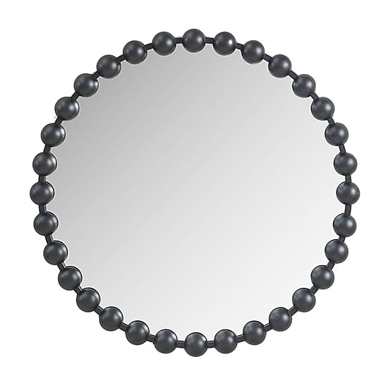 Madison Park Signature Round Marlowe Wall Mount Round Wall Mirror