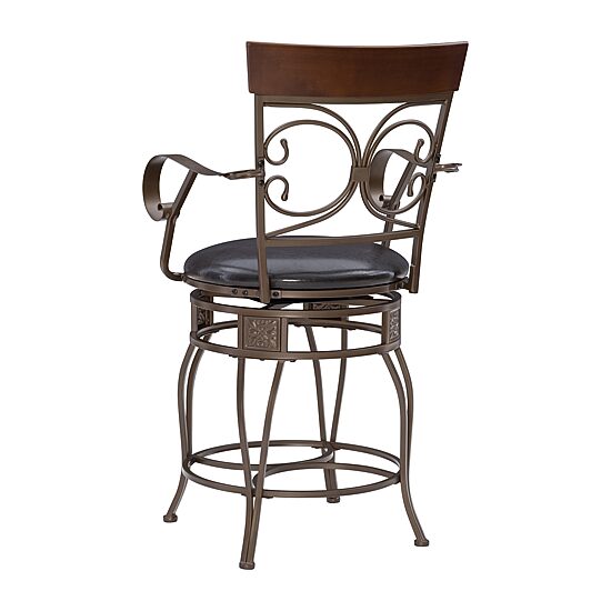 Maymead Big and Tall Swivel Counter Stool