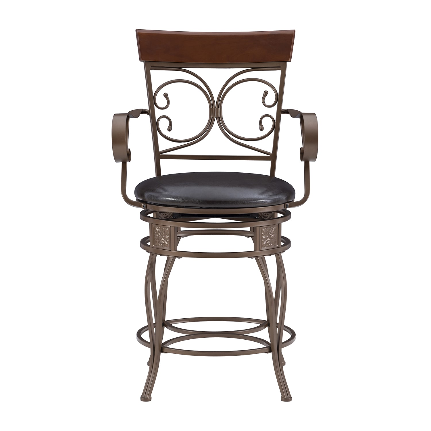 Maymead Big and Tall Swivel Counter Stool