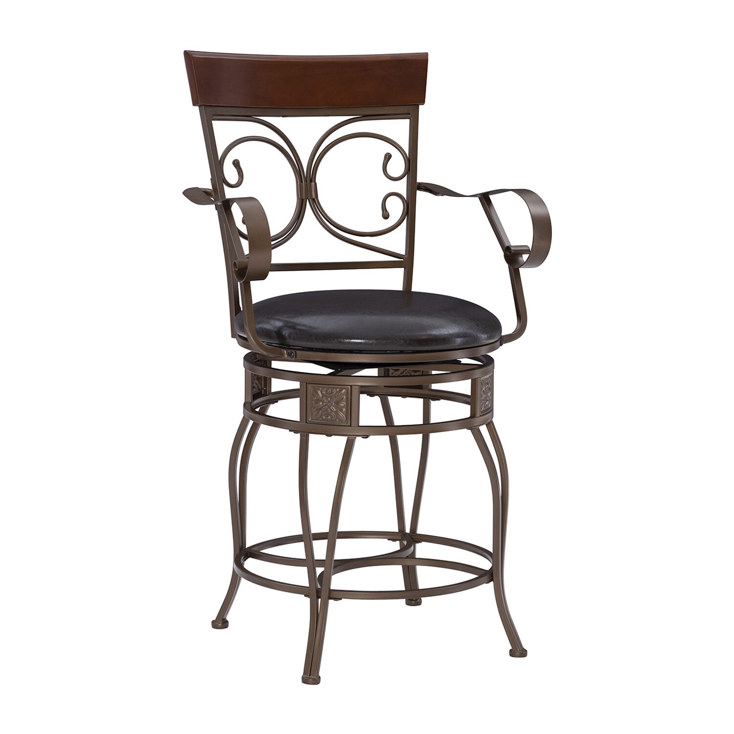 Maymead Big and Tall Swivel Counter Stool